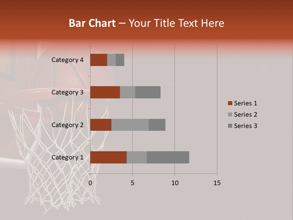 Hardwood Victory Triumph PowerPoint Template