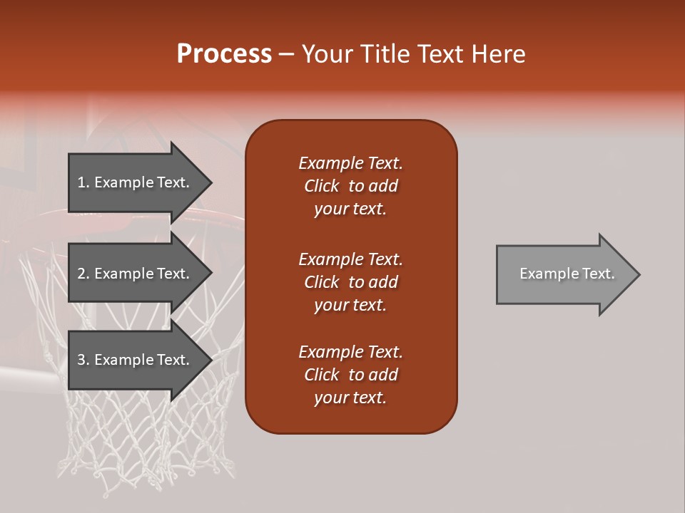 Hardwood Victory Triumph PowerPoint Template