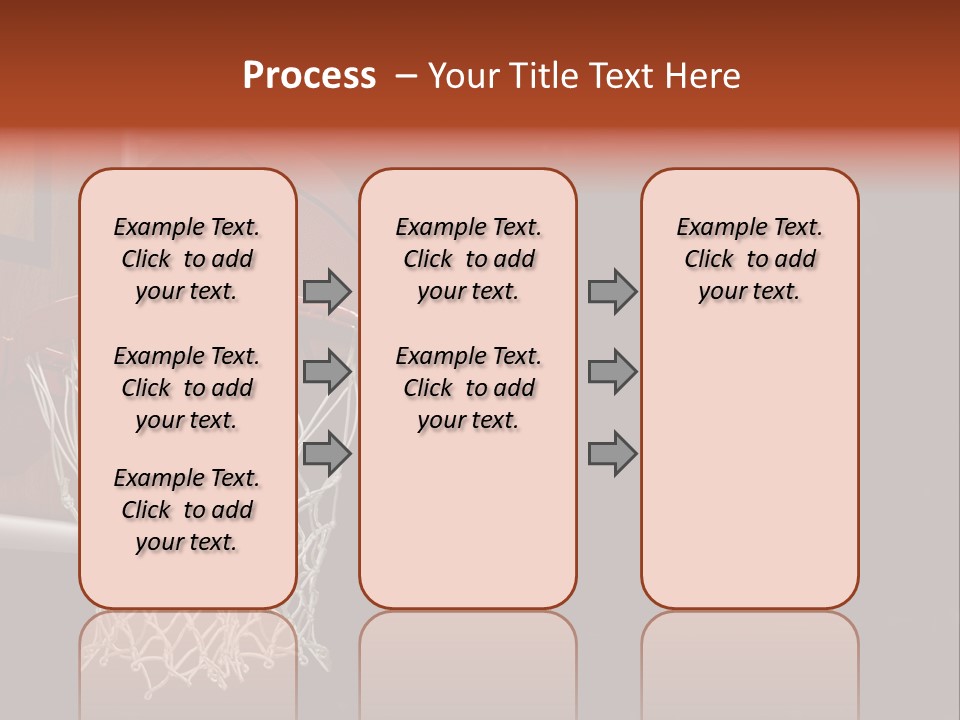 Hardwood Victory Triumph PowerPoint Template