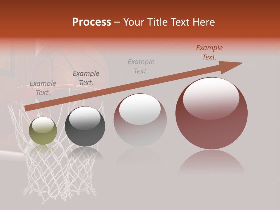 Hardwood Victory Triumph PowerPoint Template