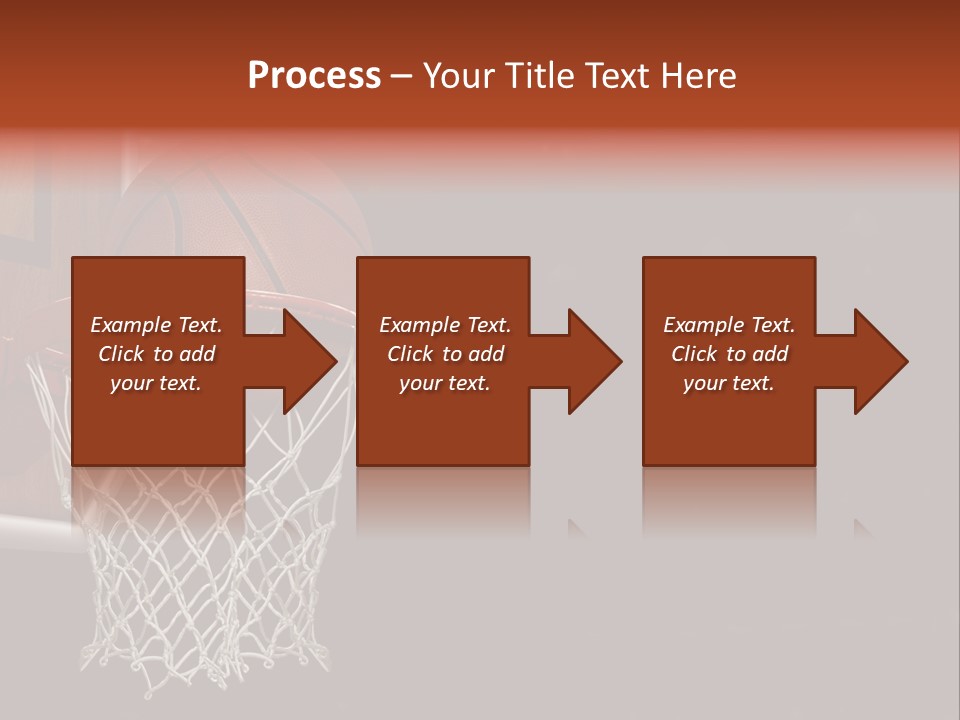 Hardwood Victory Triumph PowerPoint Template