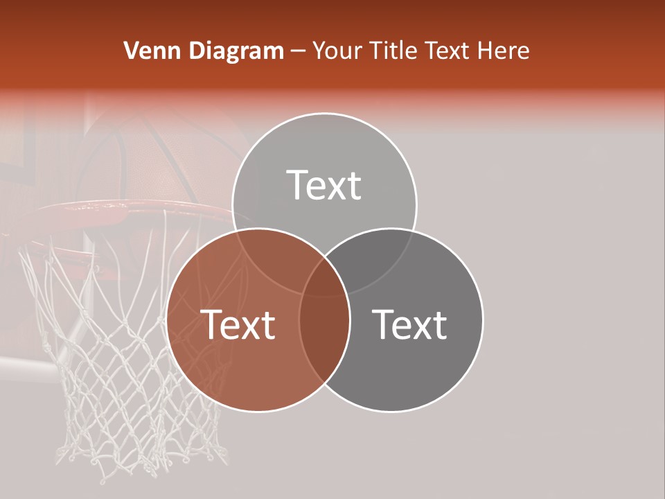 Hardwood Victory Triumph PowerPoint Template