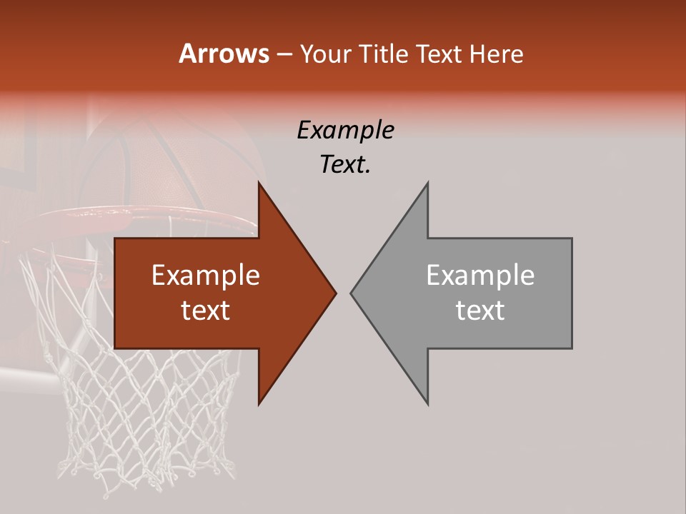 Hardwood Victory Triumph PowerPoint Template
