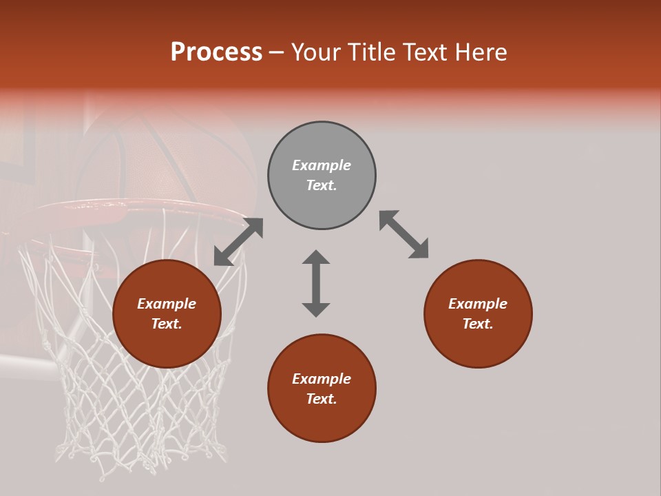 Hardwood Victory Triumph PowerPoint Template