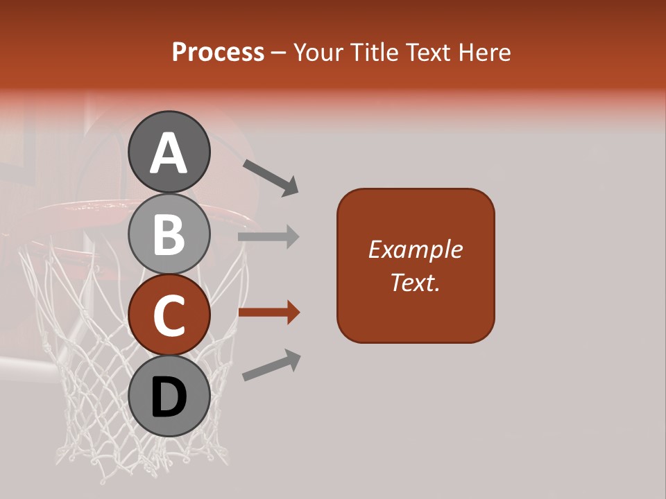 Hardwood Victory Triumph PowerPoint Template