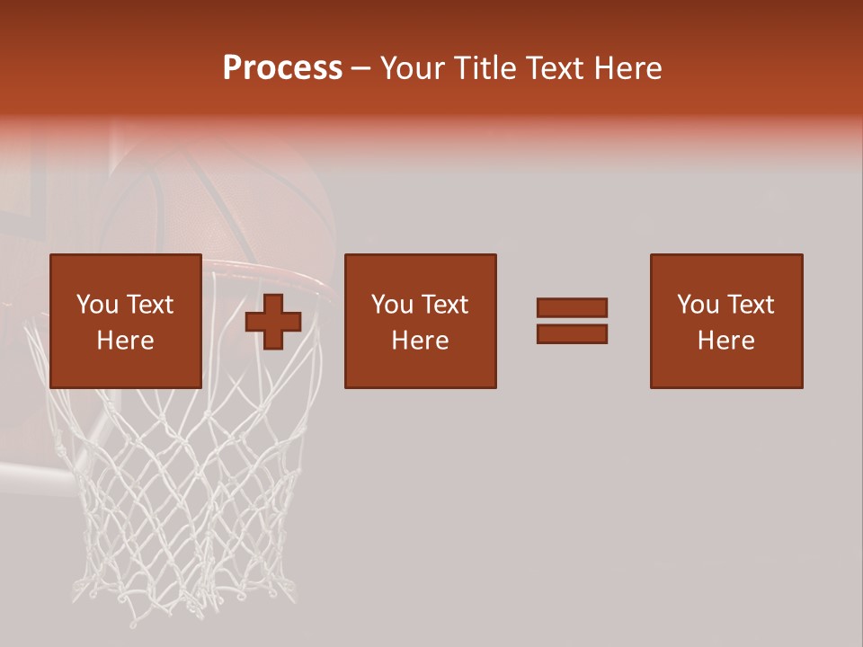 Hardwood Victory Triumph PowerPoint Template
