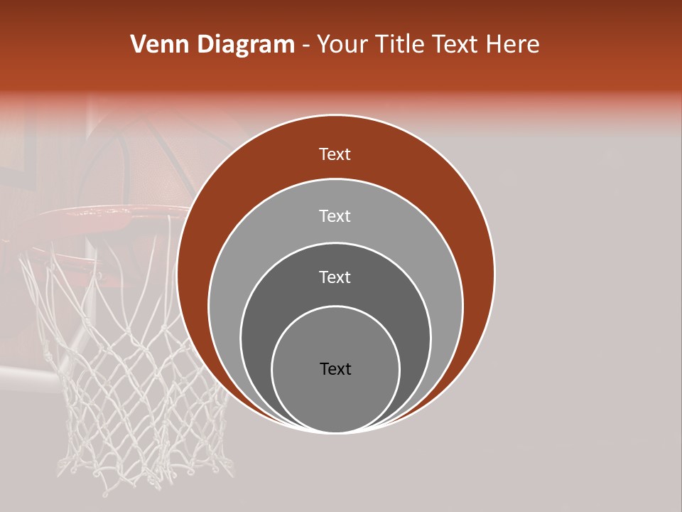 Hardwood Victory Triumph PowerPoint Template