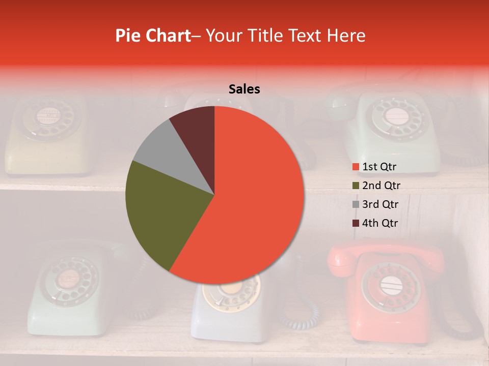 Conventional Style Phone PowerPoint Template