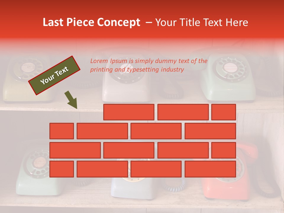 Conventional Style Phone PowerPoint Template