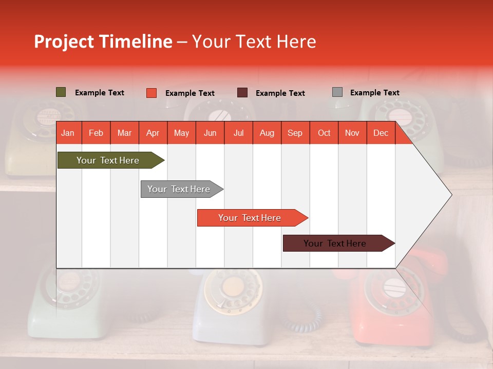 Conventional Style Phone PowerPoint Template