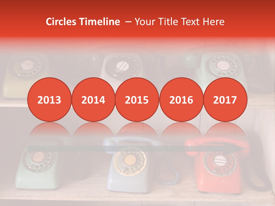 Conventional Style Phone PowerPoint Template