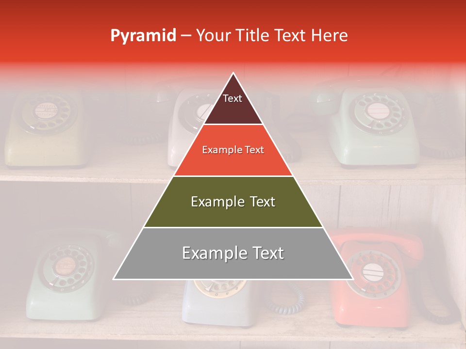 Conventional Style Phone PowerPoint Template