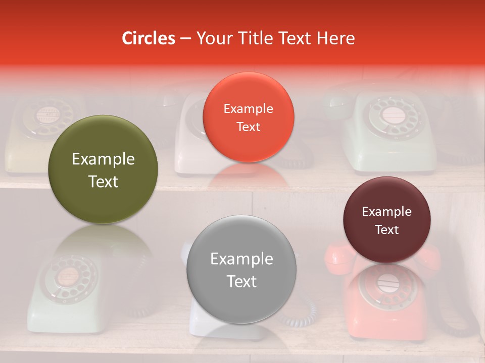 Conventional Style Phone PowerPoint Template