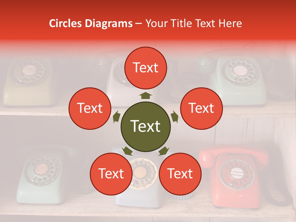 Conventional Style Phone PowerPoint Template