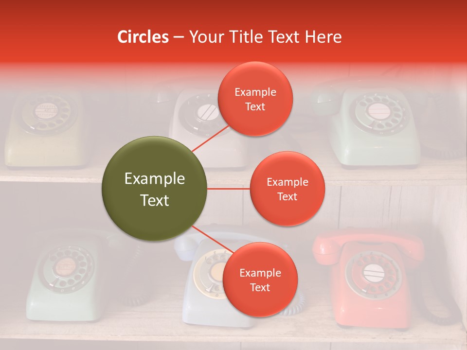 Conventional Style Phone PowerPoint Template