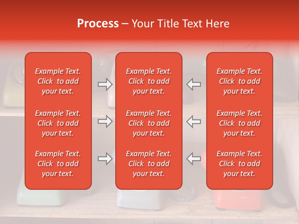 Conventional Style Phone PowerPoint Template
