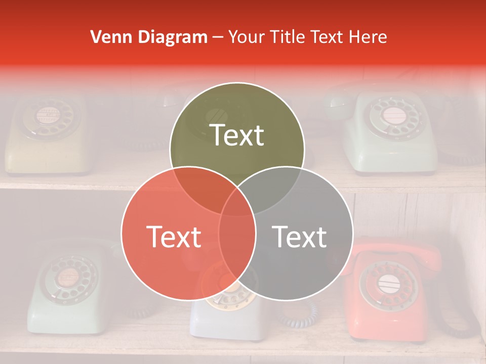Conventional Style Phone PowerPoint Template