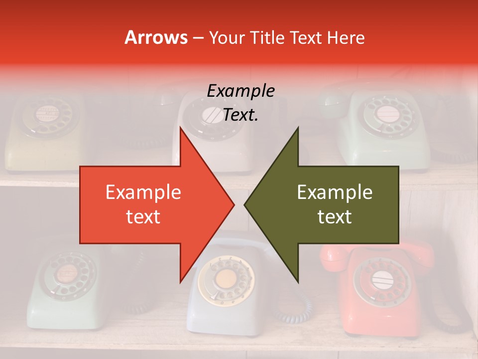 Conventional Style Phone PowerPoint Template