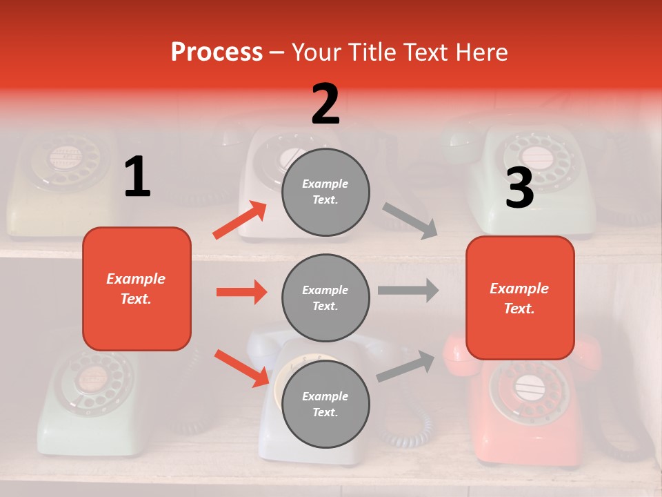 Conventional Style Phone PowerPoint Template
