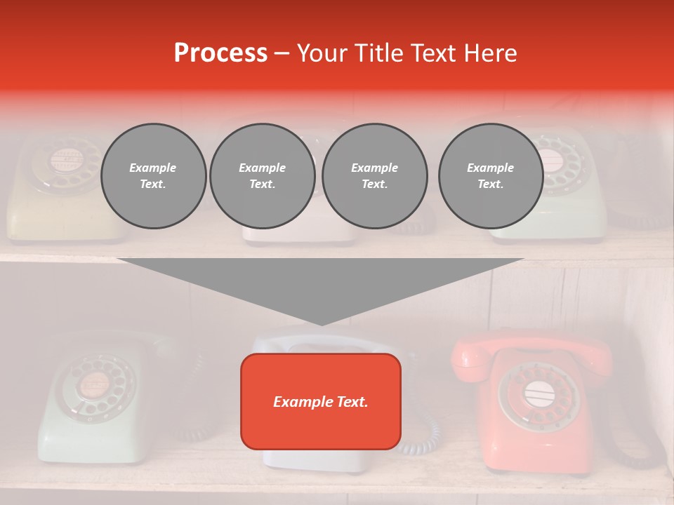 Conventional Style Phone PowerPoint Template