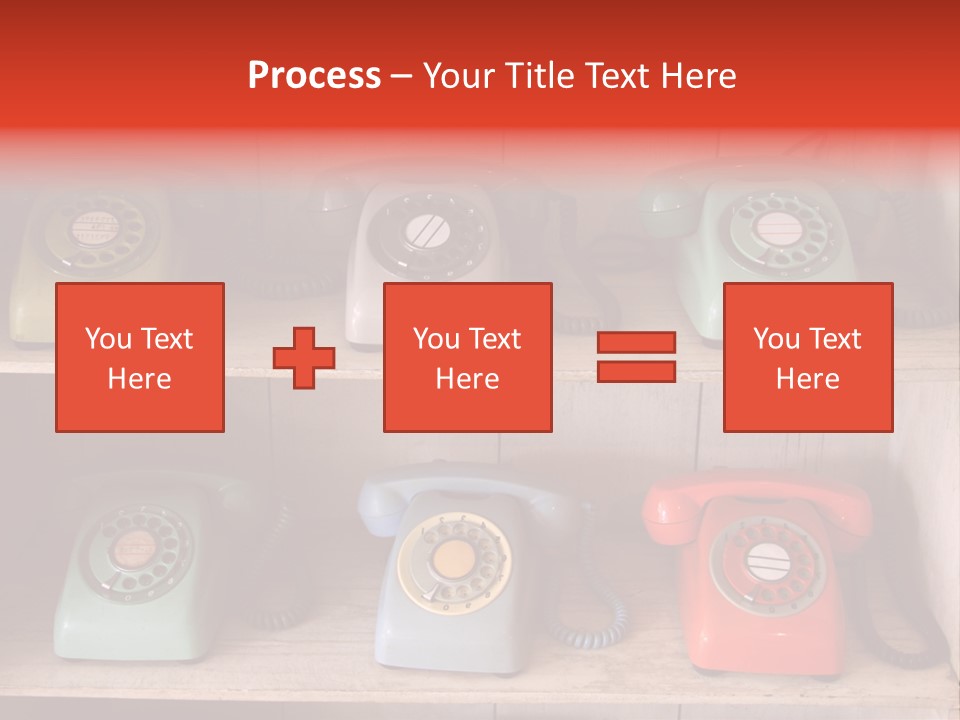 Conventional Style Phone PowerPoint Template