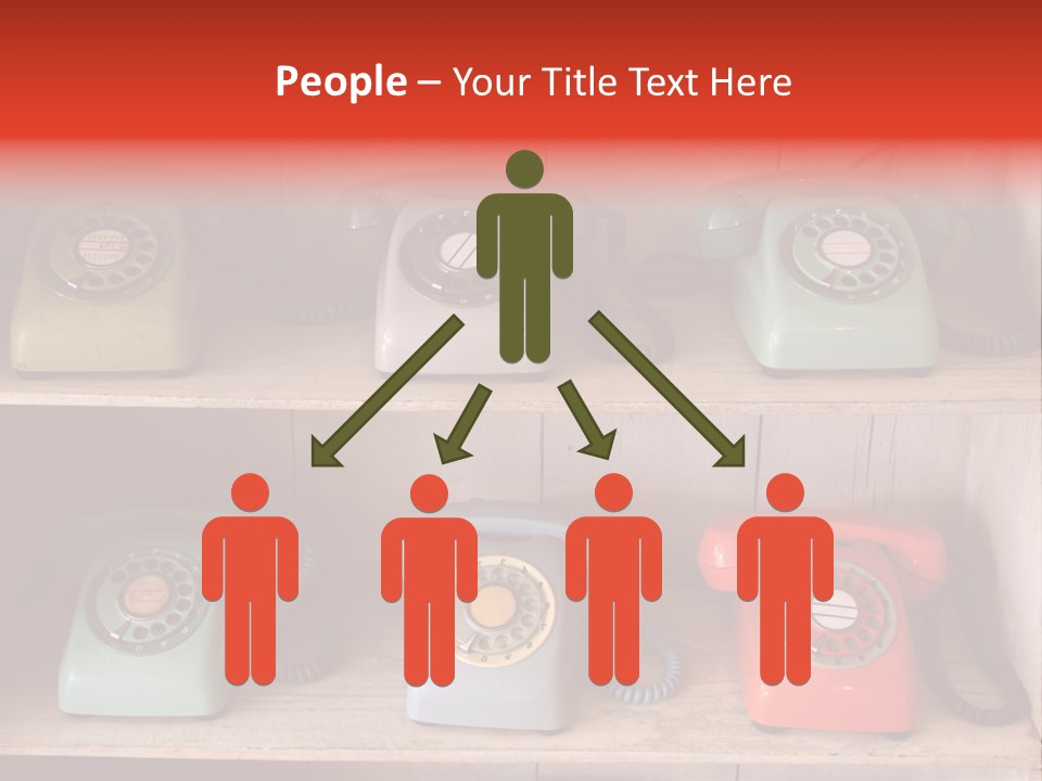 Conventional Style Phone PowerPoint Template