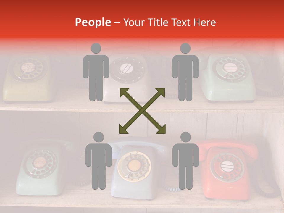 Conventional Style Phone PowerPoint Template