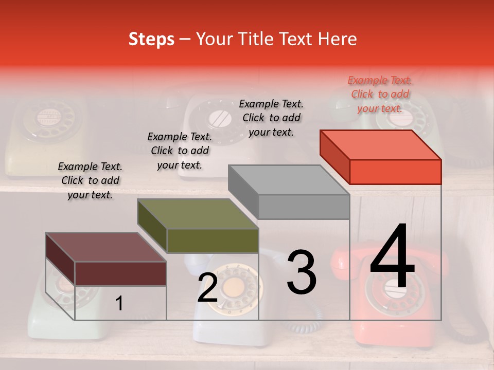 Conventional Style Phone PowerPoint Template