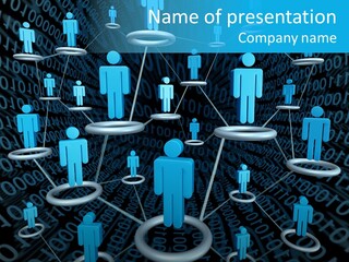 Teamwork Business People Organization PowerPoint Template