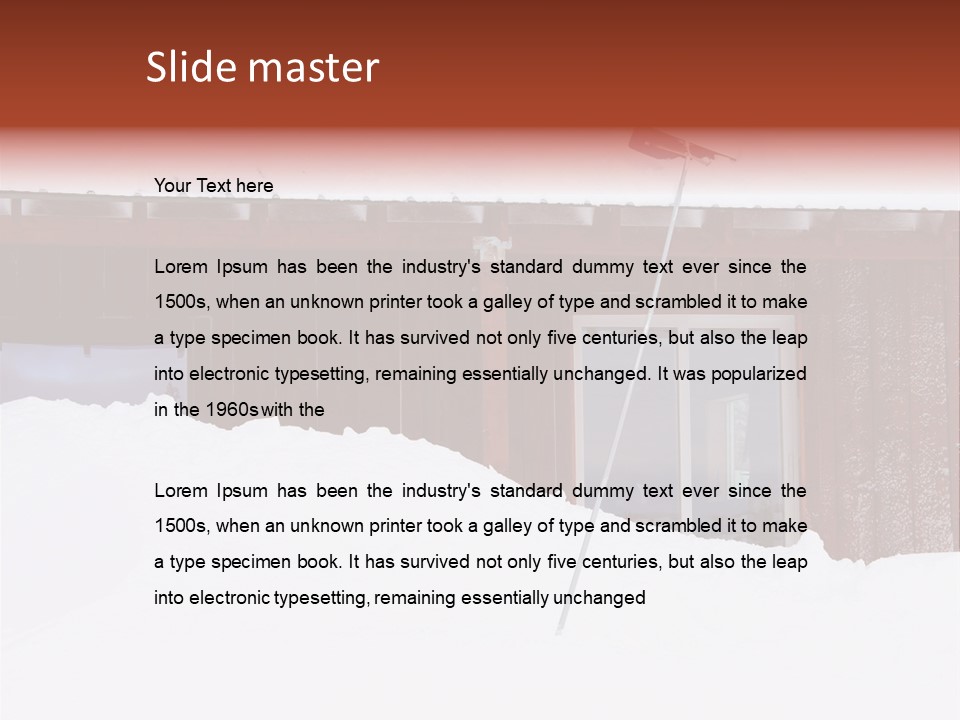 Chores Storm Heavy PowerPoint Template