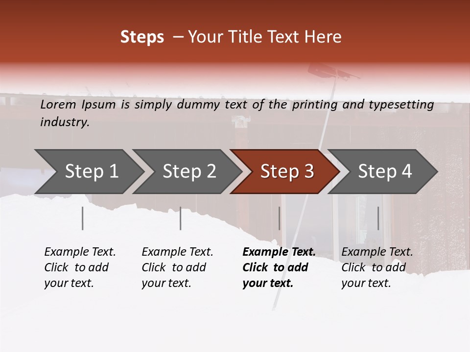 Chores Storm Heavy PowerPoint Template