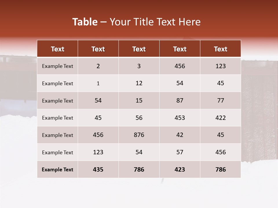 Chores Storm Heavy PowerPoint Template