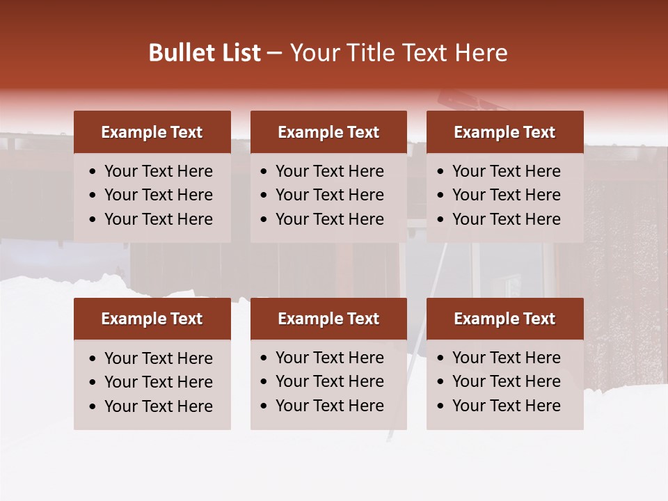 Chores Storm Heavy PowerPoint Template