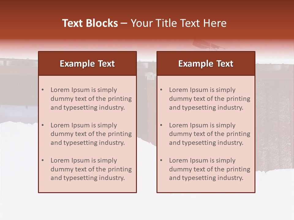 Chores Storm Heavy PowerPoint Template