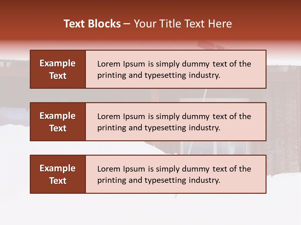 Chores Storm Heavy PowerPoint Template
