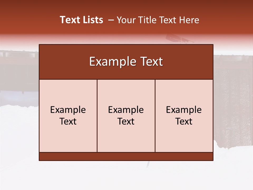 Chores Storm Heavy PowerPoint Template