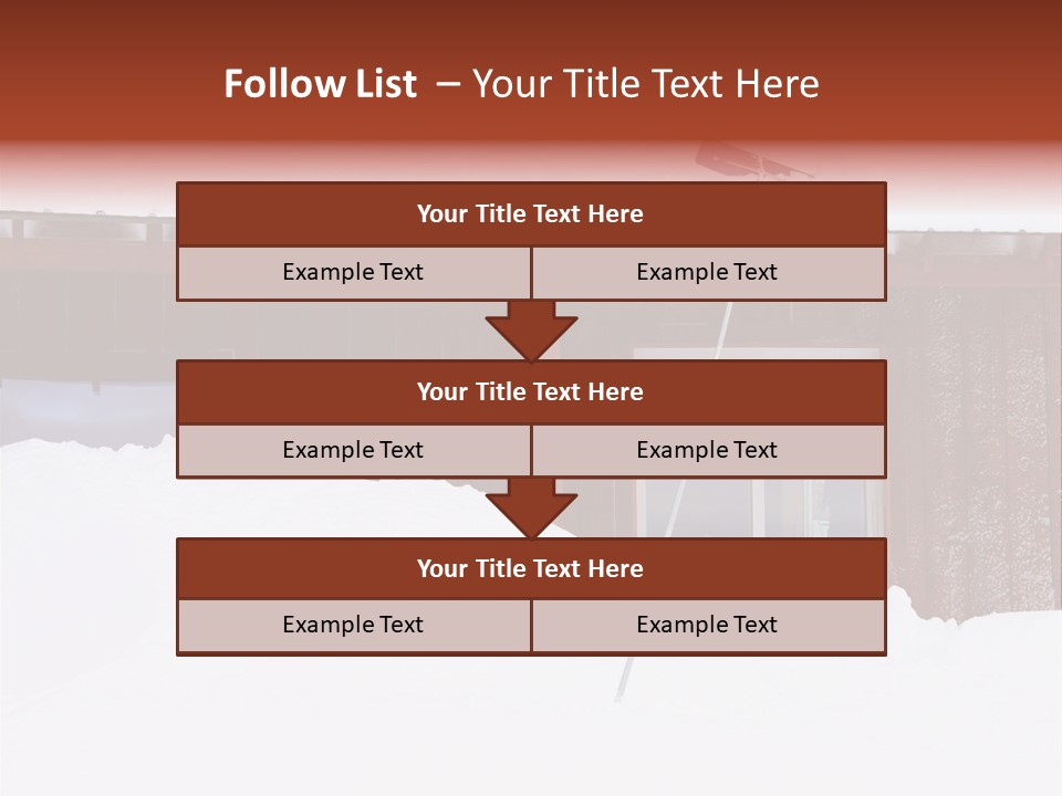 Chores Storm Heavy PowerPoint Template