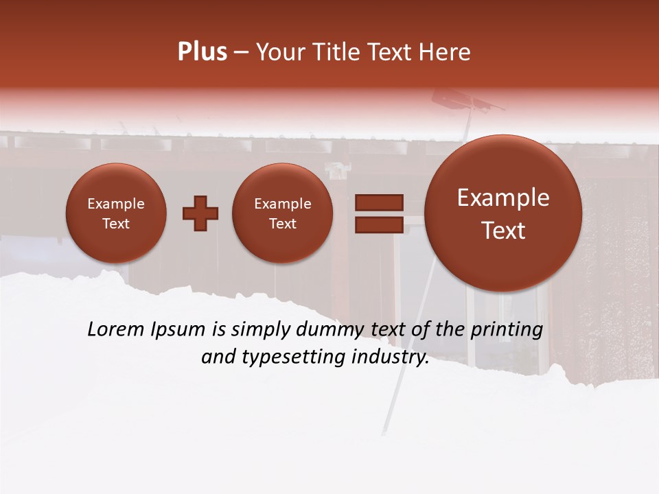 Chores Storm Heavy PowerPoint Template