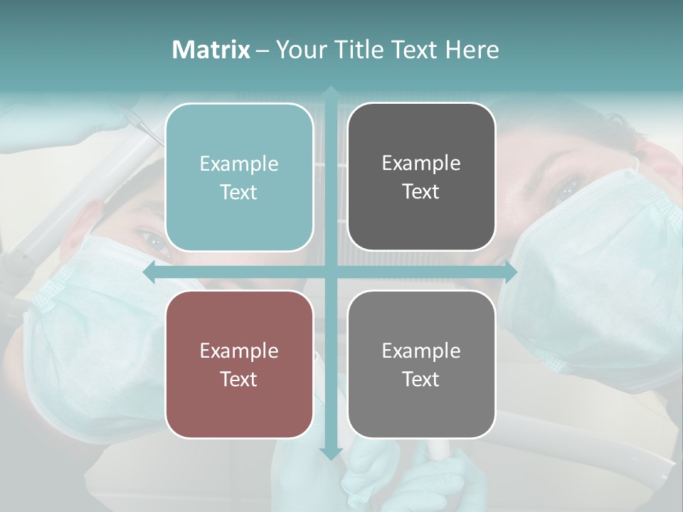 Experienced Work Dentist's Office PowerPoint Template