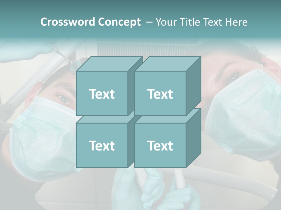 Experienced Work Dentist's Office PowerPoint Template