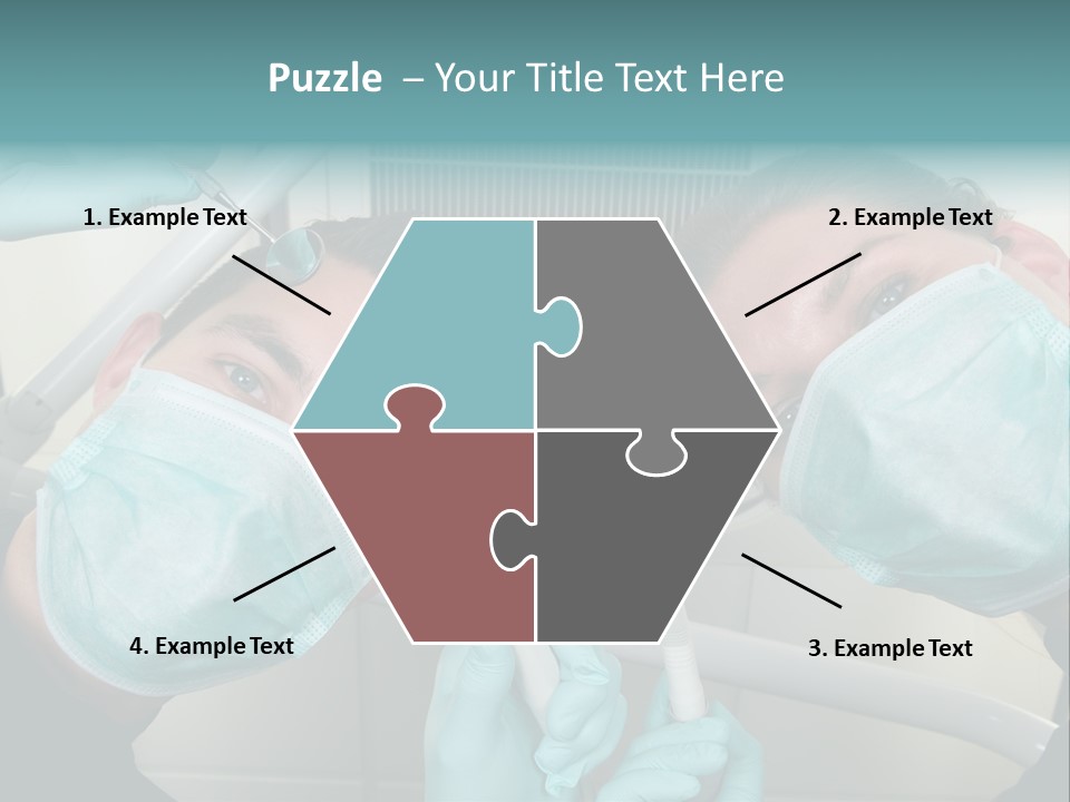 Experienced Work Dentist's Office PowerPoint Template