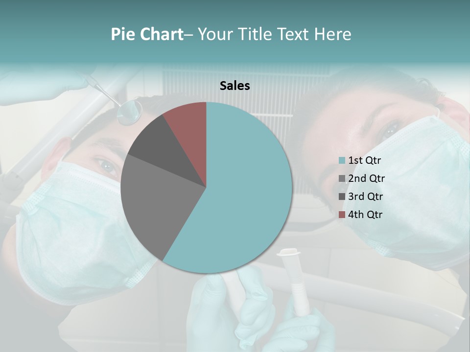 Experienced Work Dentist's Office PowerPoint Template