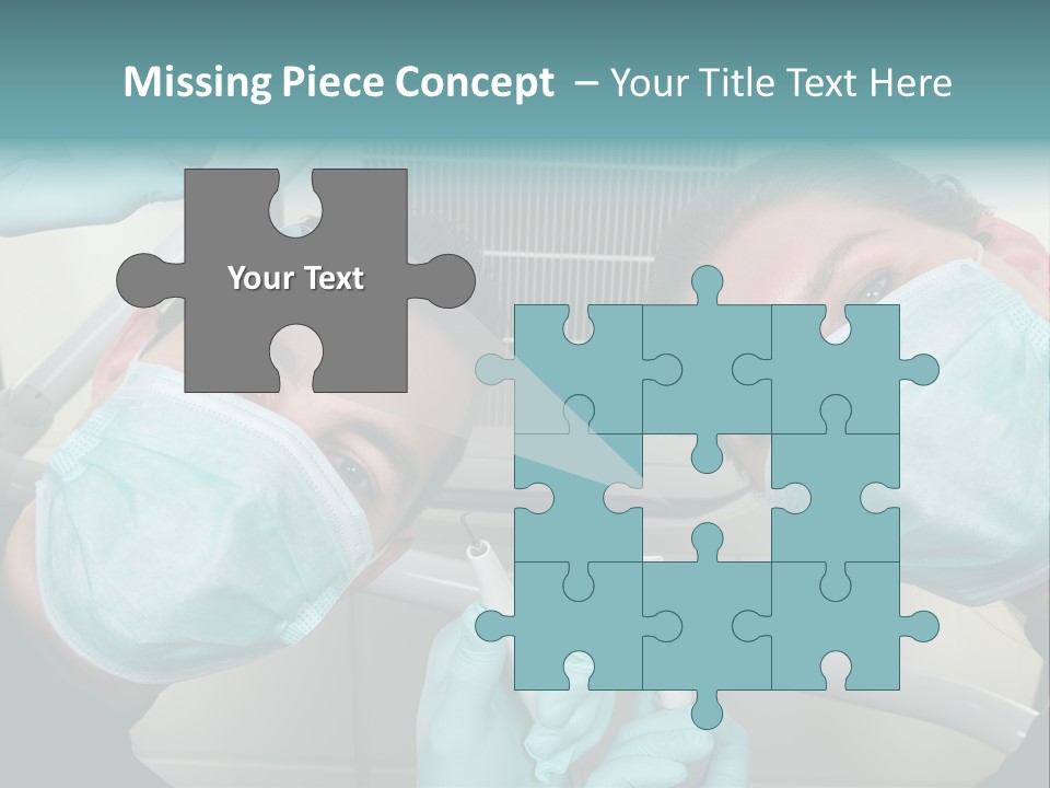 Experienced Work Dentist's Office PowerPoint Template