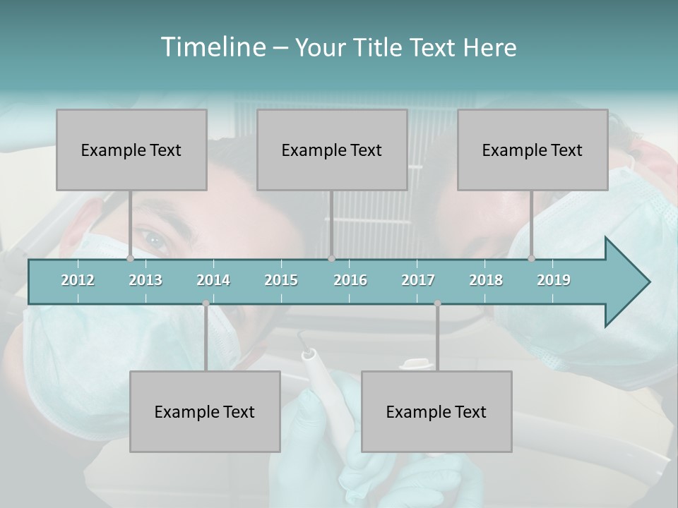 Experienced Work Dentist's Office PowerPoint Template