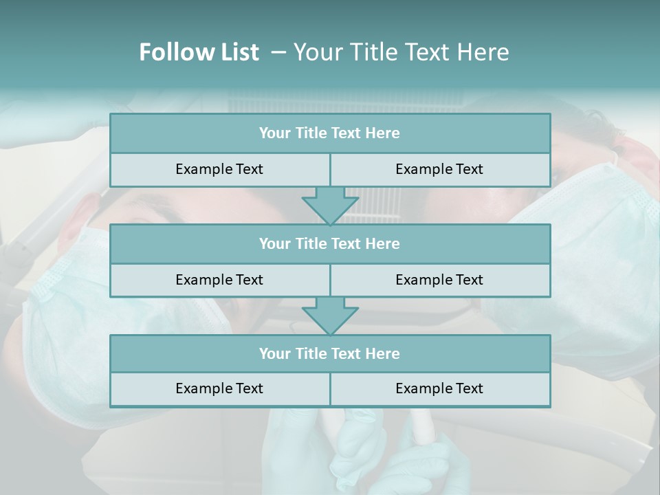 Experienced Work Dentist's Office PowerPoint Template