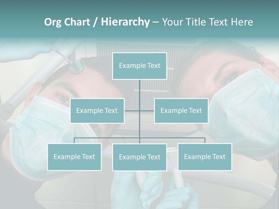 Experienced Work Dentist's Office PowerPoint Template