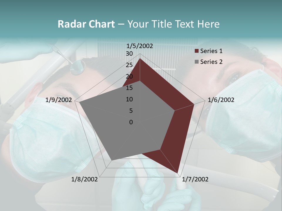 Experienced Work Dentist's Office PowerPoint Template