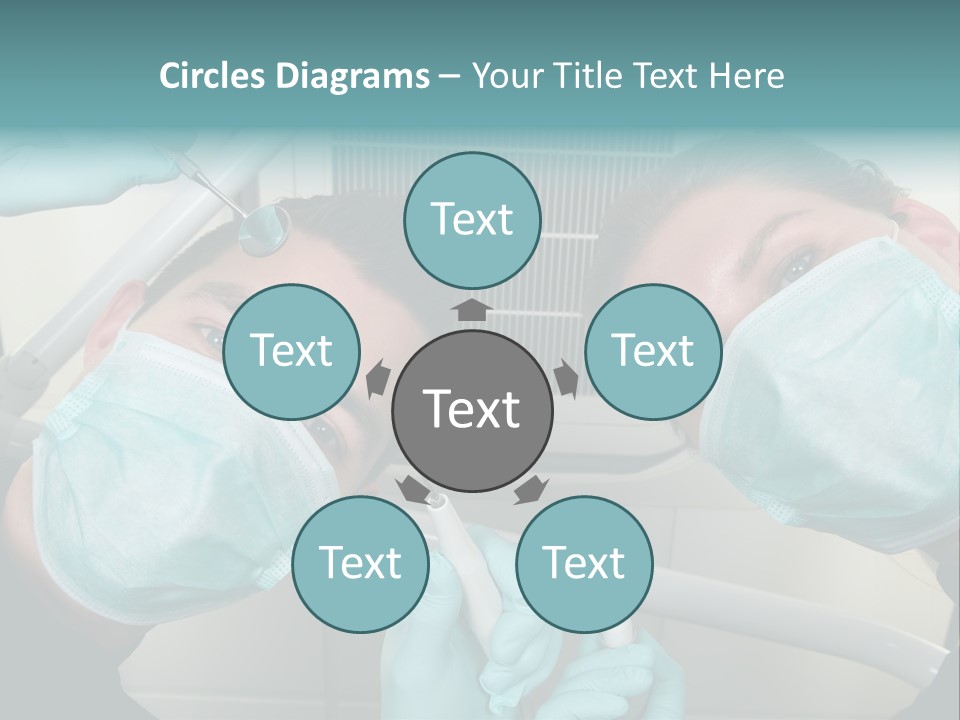 Experienced Work Dentist's Office PowerPoint Template