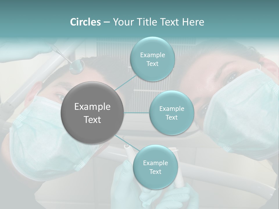 Experienced Work Dentist's Office PowerPoint Template