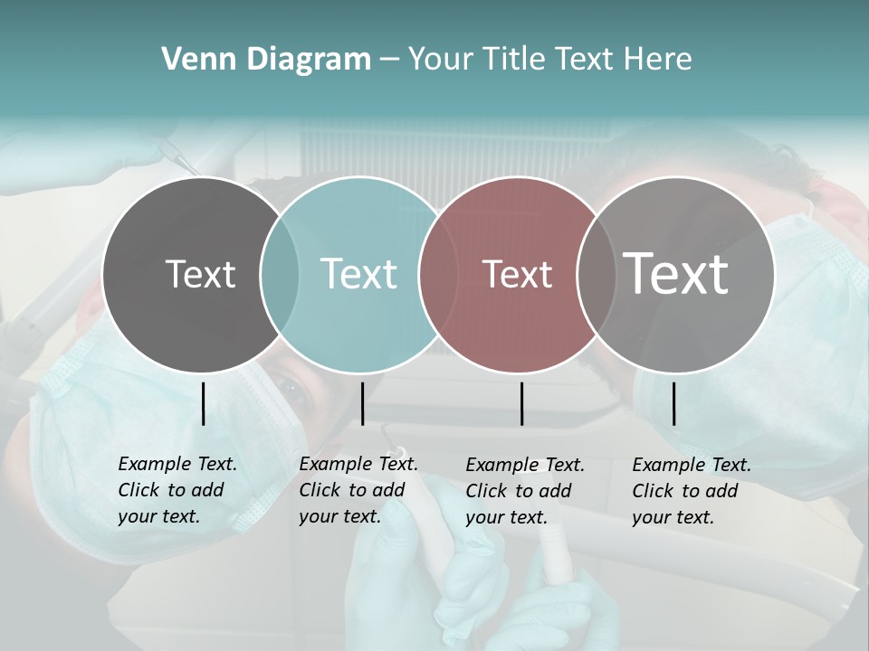 Experienced Work Dentist's Office PowerPoint Template